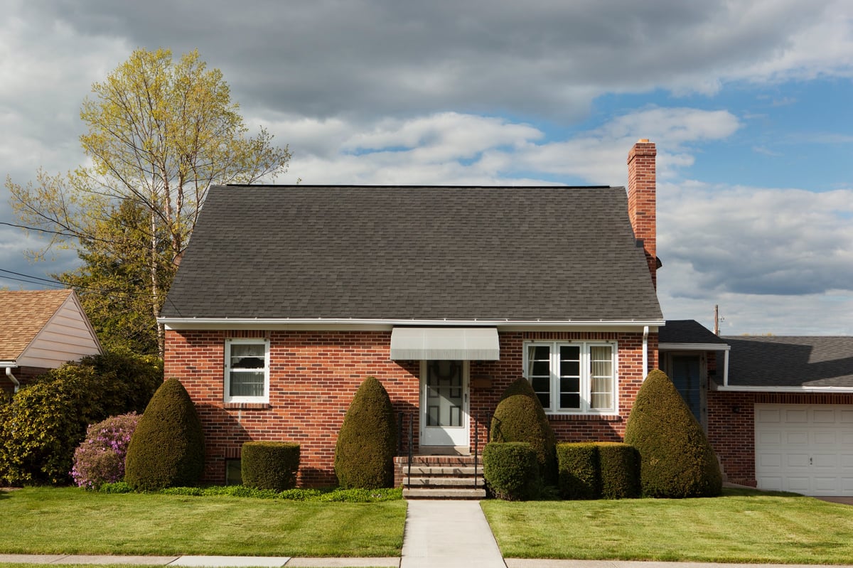 Classic Chicago brick bungalow in a tree-lined neighborhood
